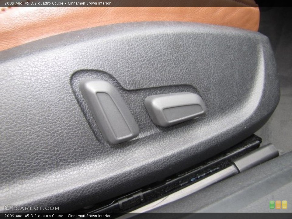 Cinnamon Brown Interior Controls for the 2009 Audi A5 3.2 quattro Coupe #81493842