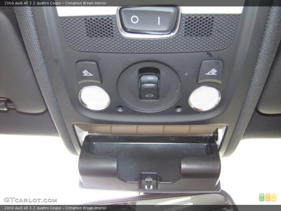 Cinnamon Brown Interior Controls for the 2009 Audi A5 3.2 quattro Coupe #81493962