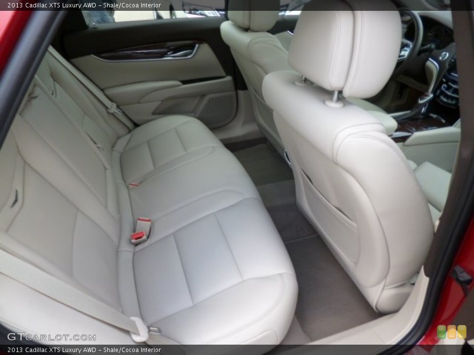 Shale/Cocoa Interior Rear Seat for the 2013 Cadillac XTS Luxury AWD #81495855