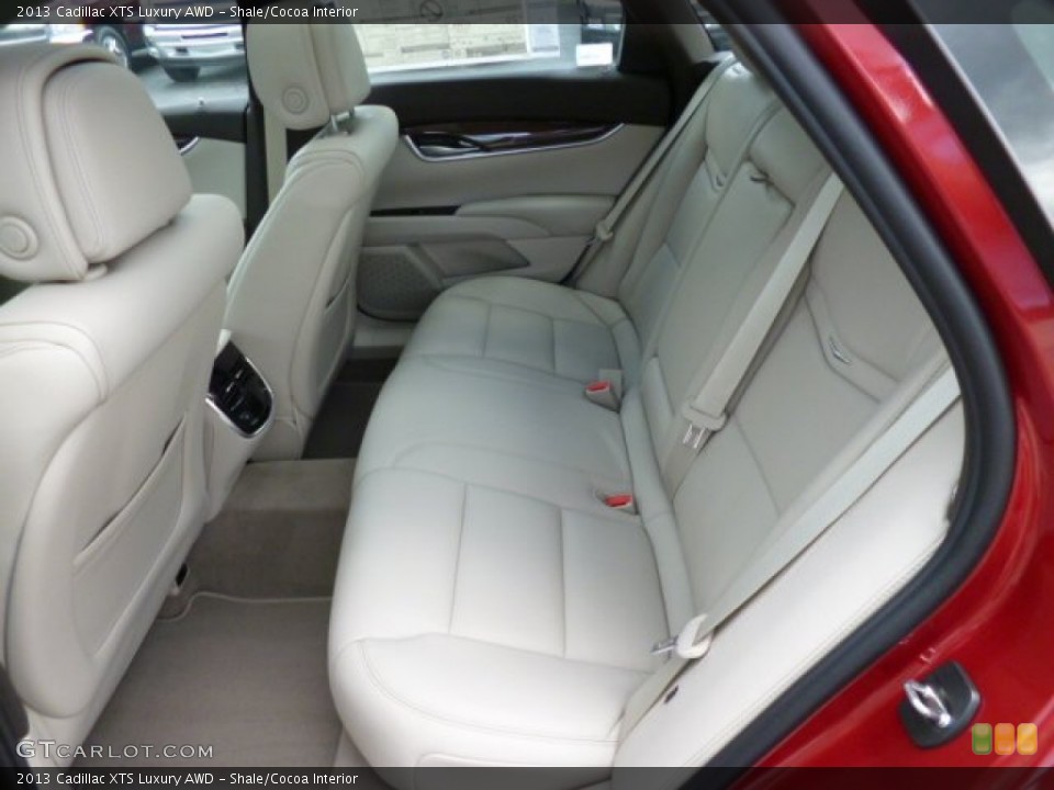 Shale/Cocoa Interior Rear Seat for the 2013 Cadillac XTS Luxury AWD #81495871