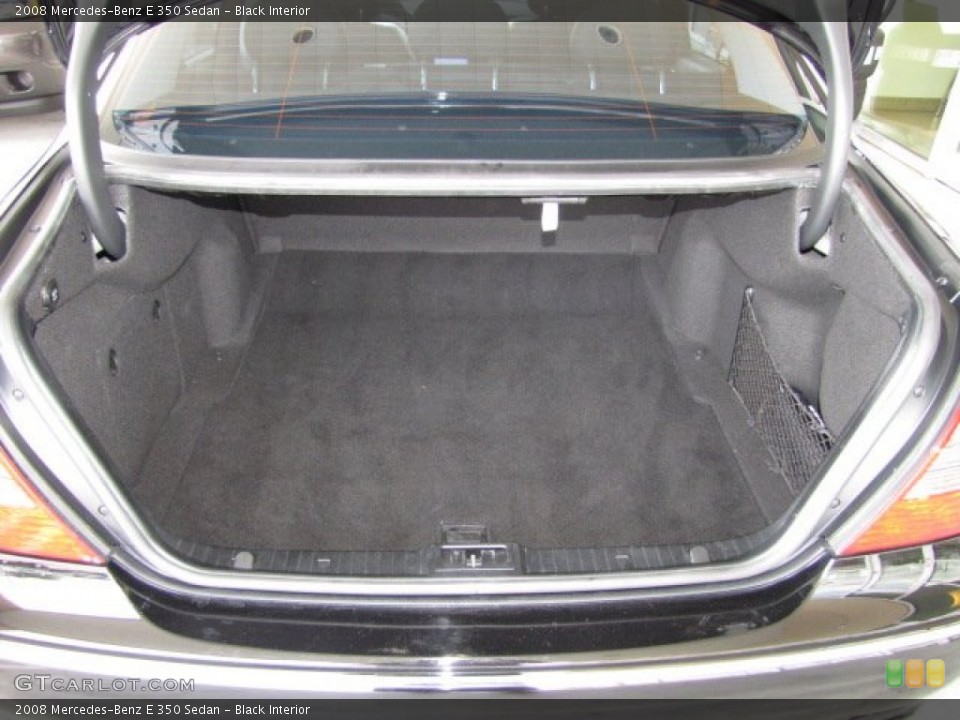 Black Interior Trunk for the 2008 Mercedes-Benz E 350 Sedan #81495991