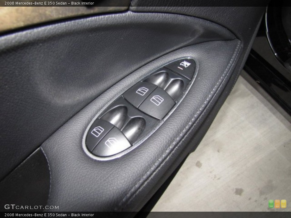 Black Interior Controls for the 2008 Mercedes-Benz E 350 Sedan #81496223