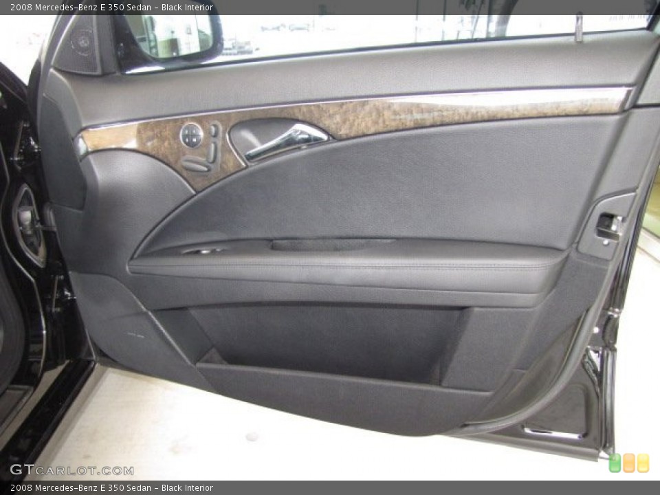 Black Interior Door Panel for the 2008 Mercedes-Benz E 350 Sedan #81496299