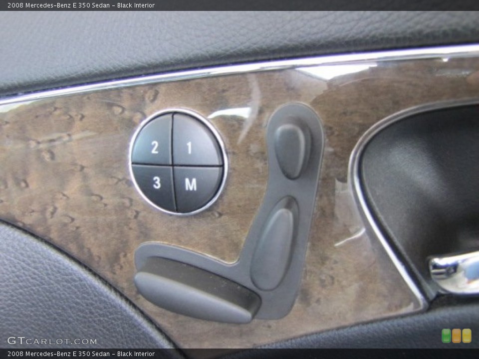 Black Interior Controls for the 2008 Mercedes-Benz E 350 Sedan #81496316