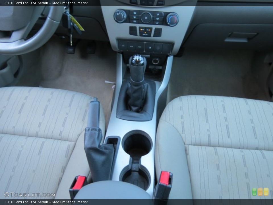 Medium Stone Interior Transmission for the 2010 Ford Focus SE Sedan #81497583