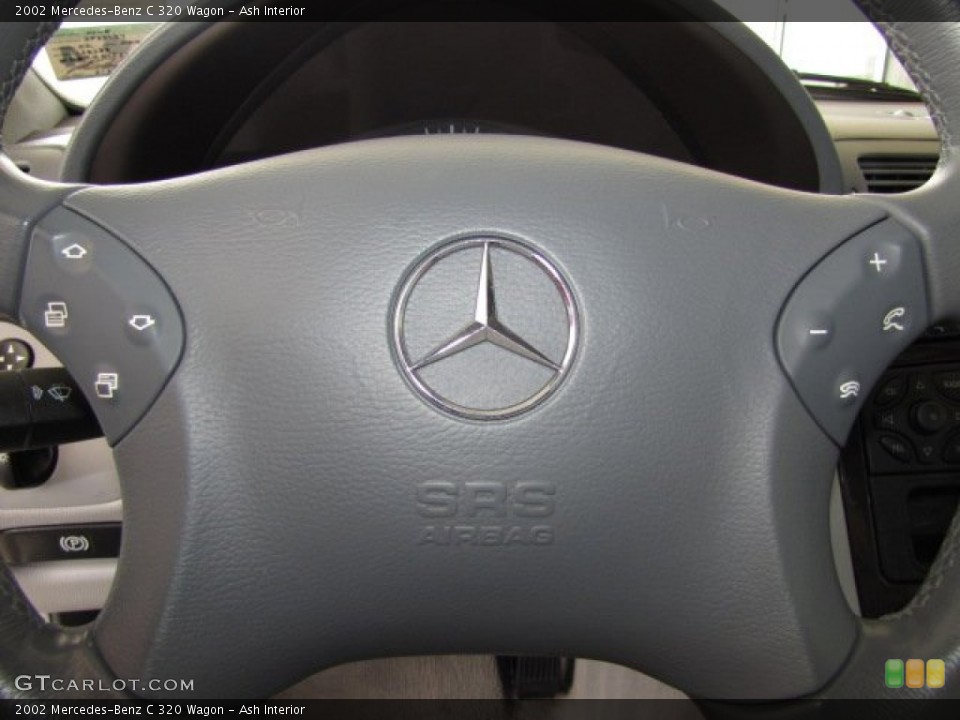 Ash Interior Steering Wheel for the 2002 Mercedes-Benz C 320 Wagon #81497592