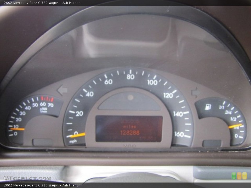 Ash Interior Gauges for the 2002 Mercedes-Benz C 320 Wagon #81497625