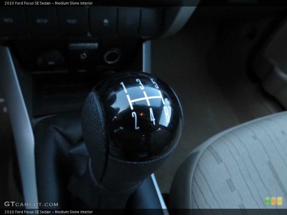 Medium Stone Interior Transmission for the 2010 Ford Focus SE Sedan #81497649