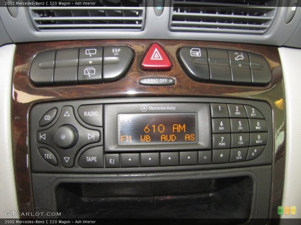 Ash Interior Controls for the 2002 Mercedes-Benz C 320 Wagon #81497655