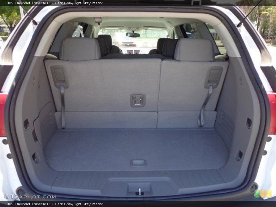 Dark Gray/Light Gray Interior Trunk for the 2009 Chevrolet Traverse LS #81499202