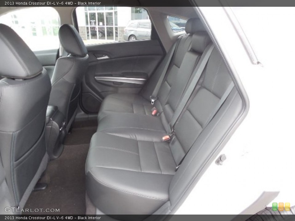 Black Interior Rear Seat for the 2013 Honda Crosstour EX-L V-6 4WD #81501474