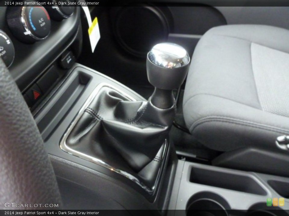 Dark Slate Gray Interior Transmission for the 2014 Jeep Patriot Sport 4x4 #81502917
