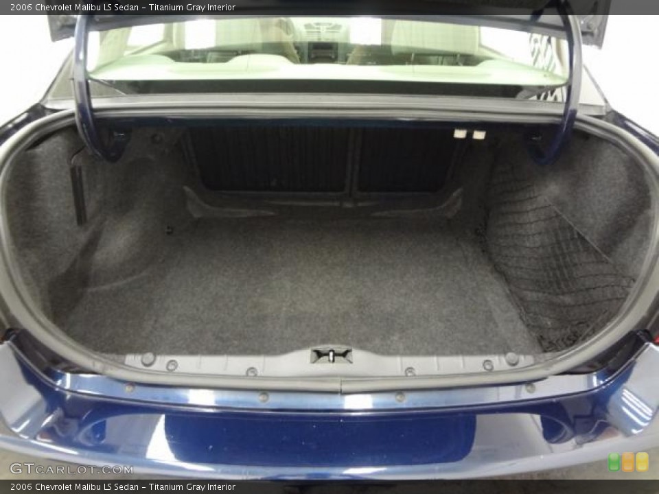 Titanium Gray Interior Trunk for the 2006 Chevrolet Malibu LS Sedan #81503344
