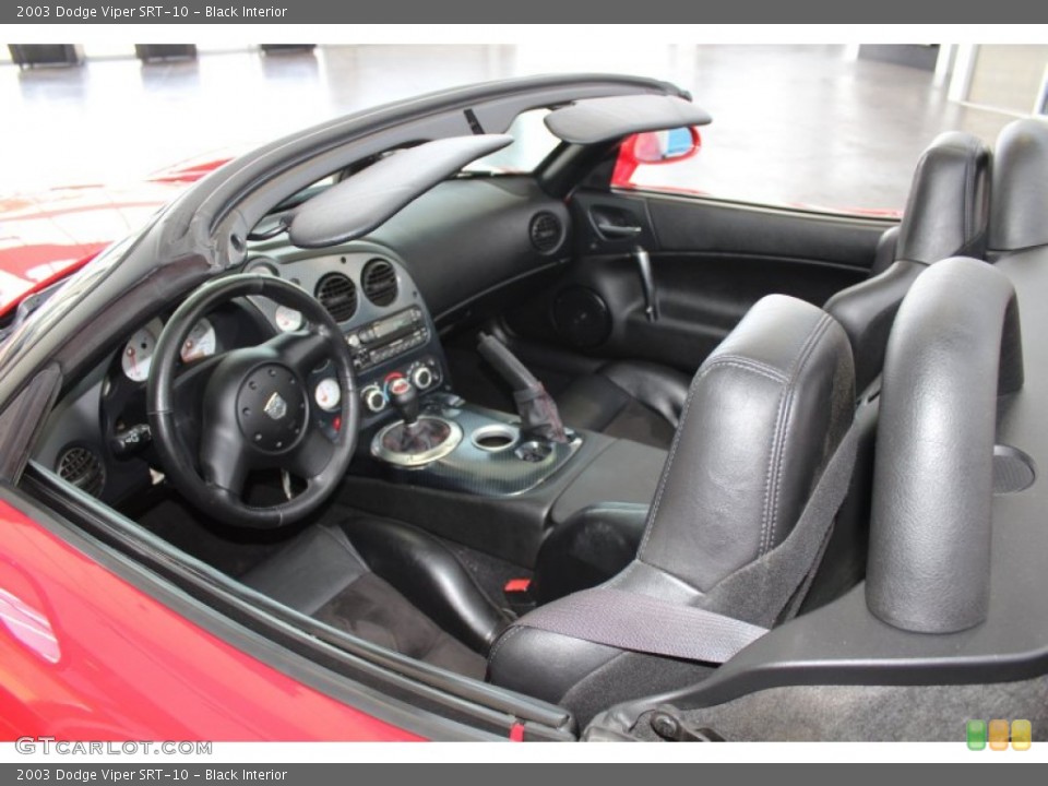 Black Interior Photo for the 2003 Dodge Viper SRT-10 #81504540