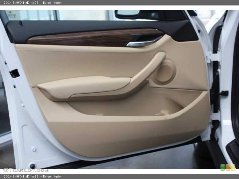 Beige Interior Door Panel for the 2014 BMW X1 xDrive28i #81505188