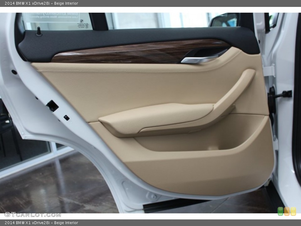 Beige Interior Door Panel for the 2014 BMW X1 xDrive28i #81505272