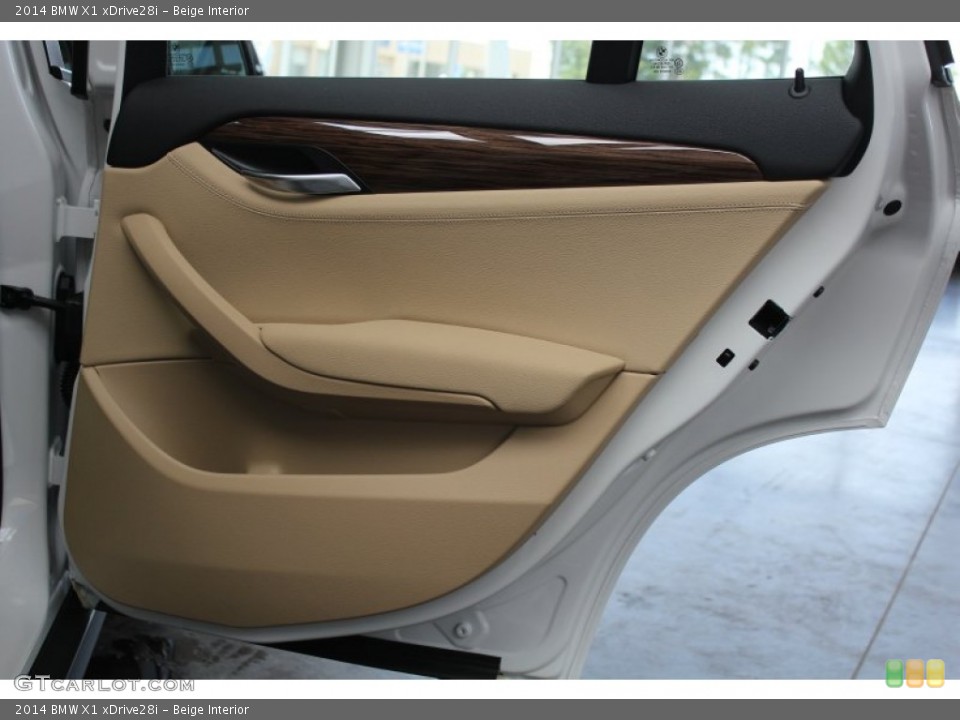 Beige Interior Door Panel for the 2014 BMW X1 xDrive28i #81505314