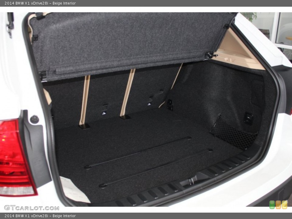 Beige Interior Trunk for the 2014 BMW X1 xDrive28i #81505380