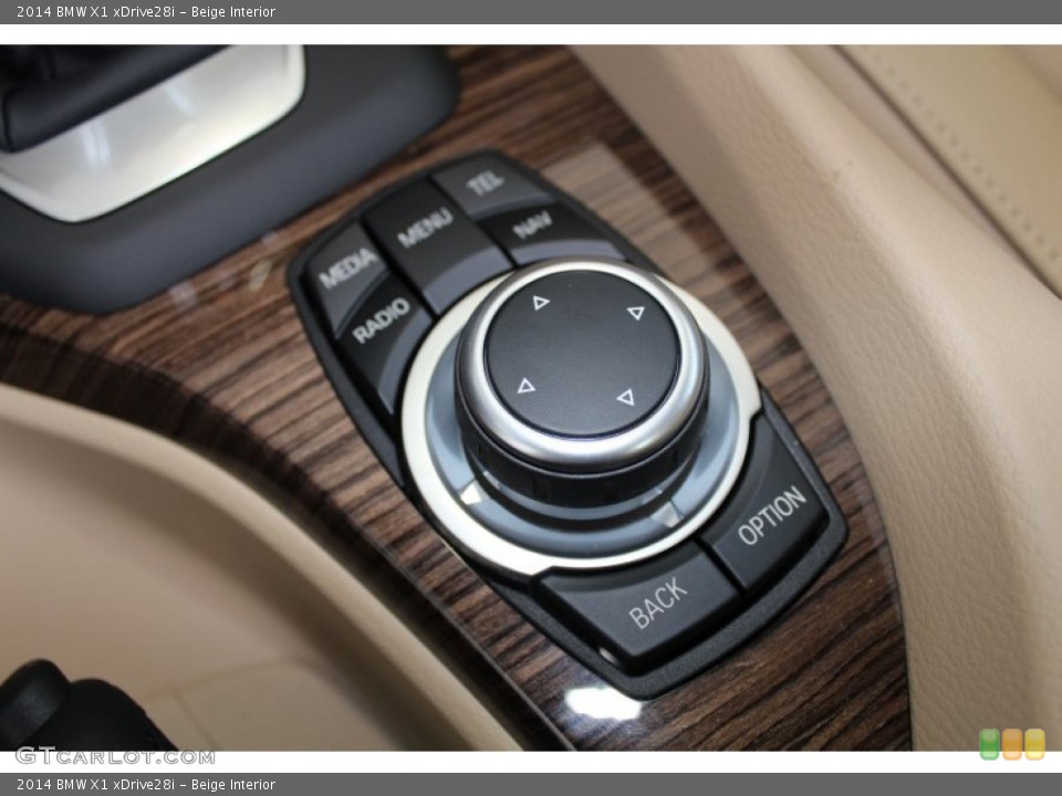 Beige Interior Controls for the 2014 BMW X1 xDrive28i #81505449