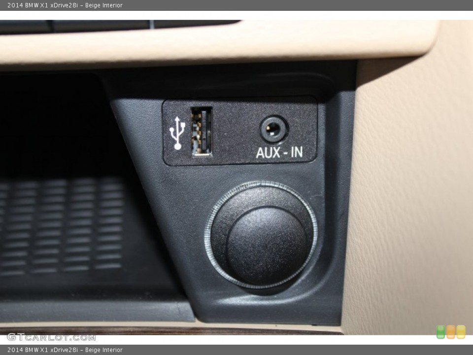 Beige Interior Controls for the 2014 BMW X1 xDrive28i #81505486