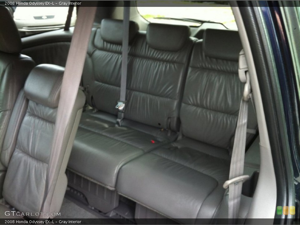 Gray Interior Rear Seat for the 2008 Honda Odyssey EX-L #81507960