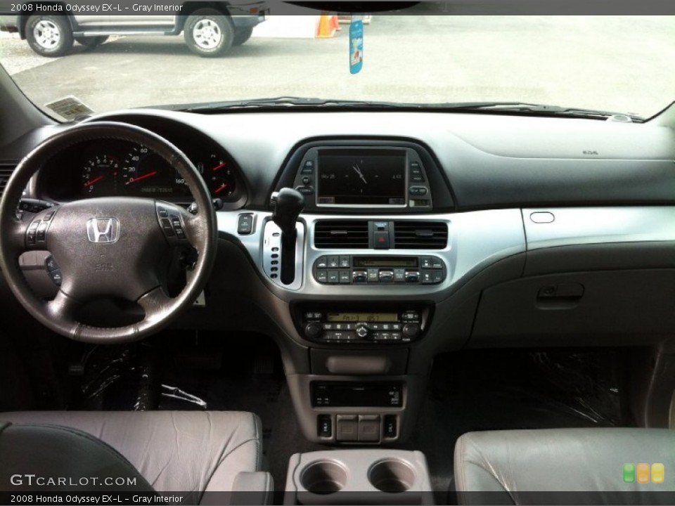 Gray Interior Dashboard for the 2008 Honda Odyssey EX-L #81508052