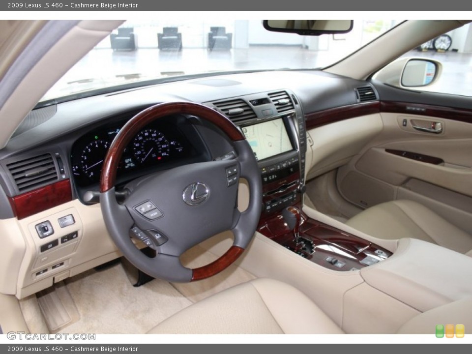 Cashmere Beige Interior Photo for the 2009 Lexus LS 460 #81508602