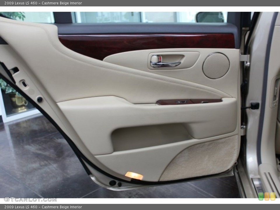 Cashmere Beige Interior Door Panel for the 2009 Lexus LS 460 #81508751