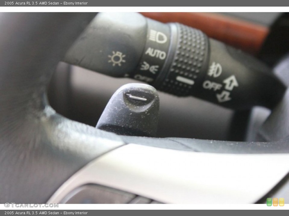 Ebony Interior Transmission for the 2005 Acura RL 3.5 AWD Sedan #81508911