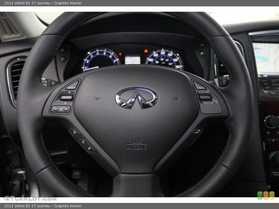 Graphite Interior Steering Wheel for the 2013 Infiniti EX 37 Journey #81511166