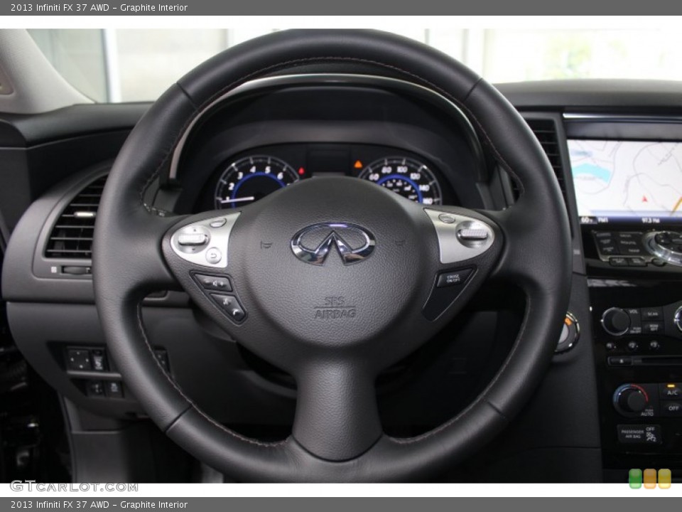 Graphite Interior Steering Wheel for the 2013 Infiniti FX 37 AWD #81512041