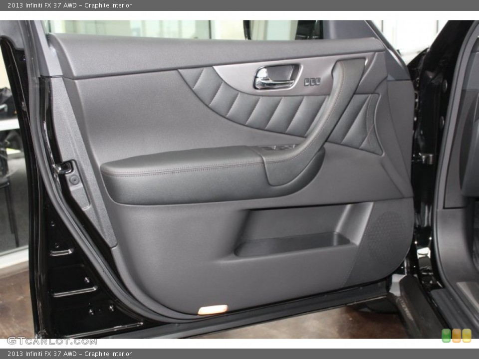 Graphite Interior Door Panel for the 2013 Infiniti FX 37 AWD #81512085