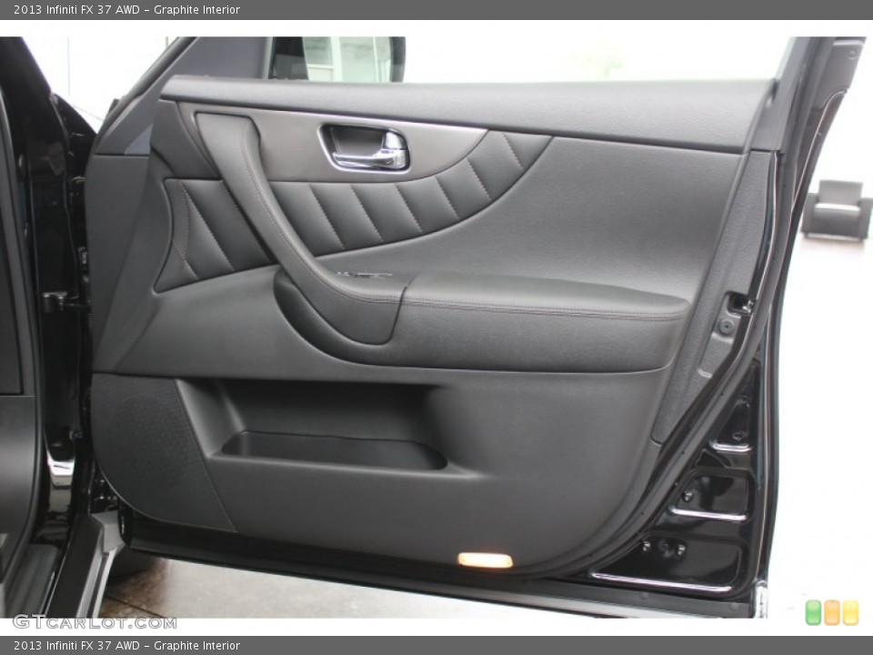 Graphite Interior Door Panel for the 2013 Infiniti FX 37 AWD #81512130