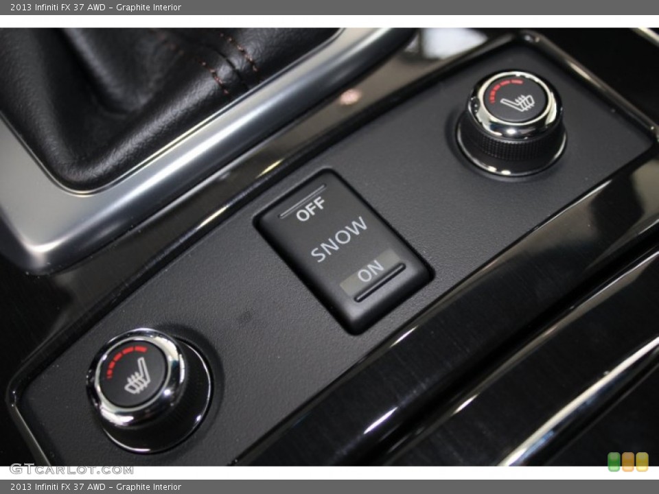 Graphite Interior Controls for the 2013 Infiniti FX 37 AWD #81512420