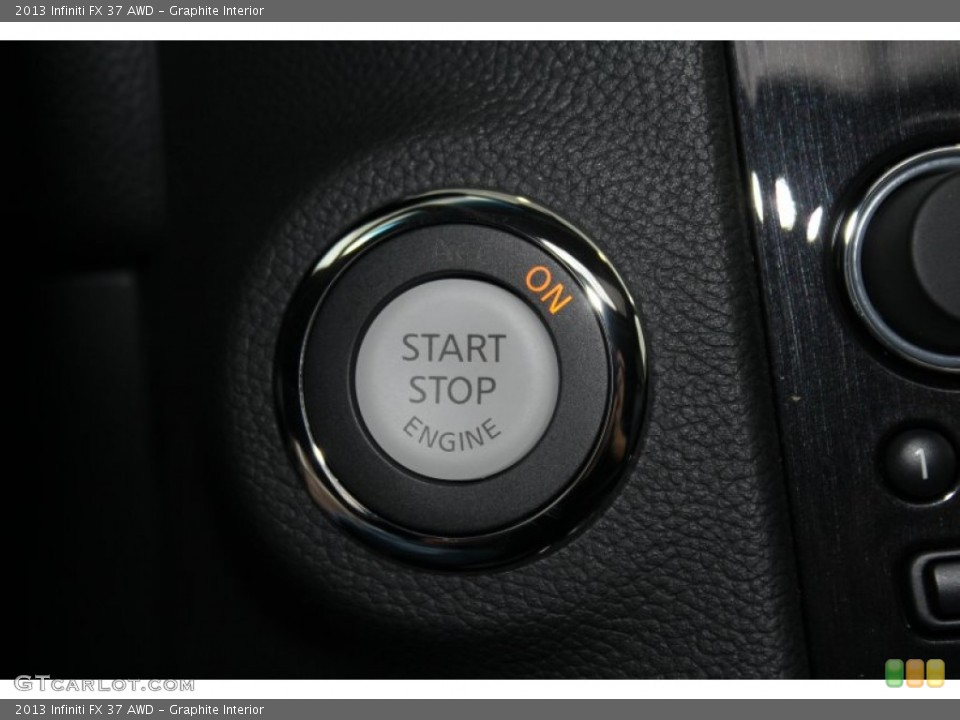 Graphite Interior Controls for the 2013 Infiniti FX 37 AWD #81512463