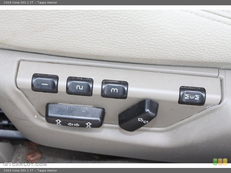 Taupe Interior Controls for the 2009 Volvo S60 2.5T #81512620