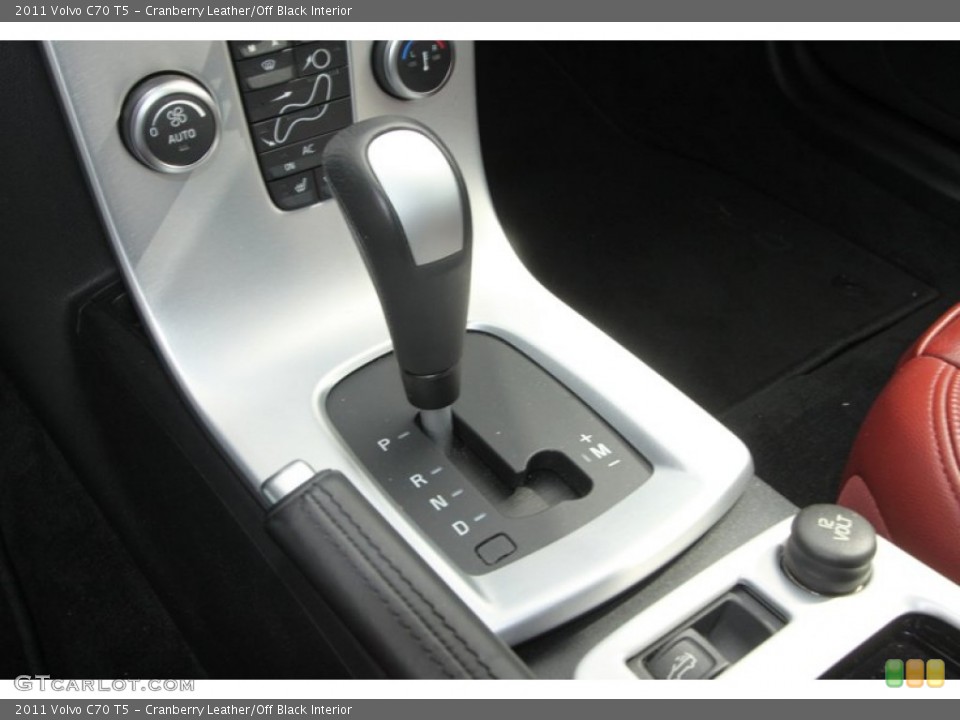 Cranberry Leather/Off Black Interior Transmission for the 2011 Volvo C70 T5 #81513323