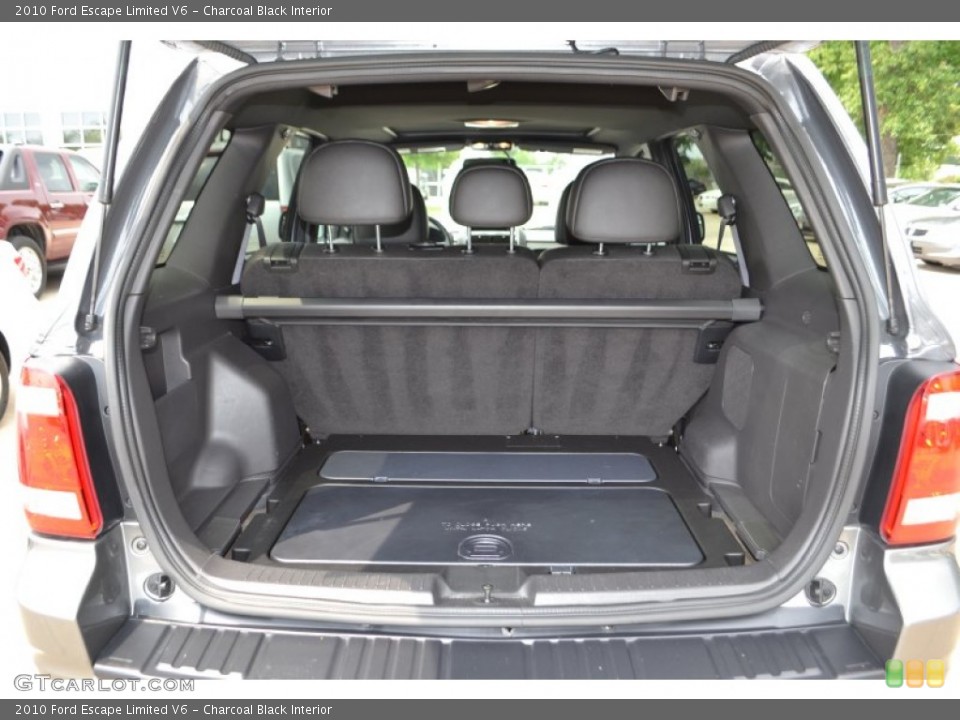 Charcoal Black Interior Trunk for the 2010 Ford Escape Limited V6 #81513750