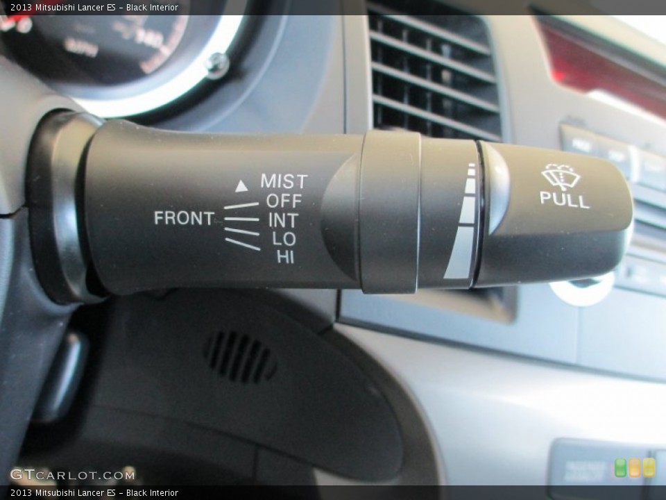Black Interior Controls for the 2013 Mitsubishi Lancer ES #81514446