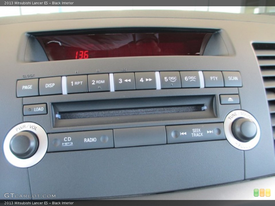 Black Interior Audio System for the 2013 Mitsubishi Lancer ES #81514464