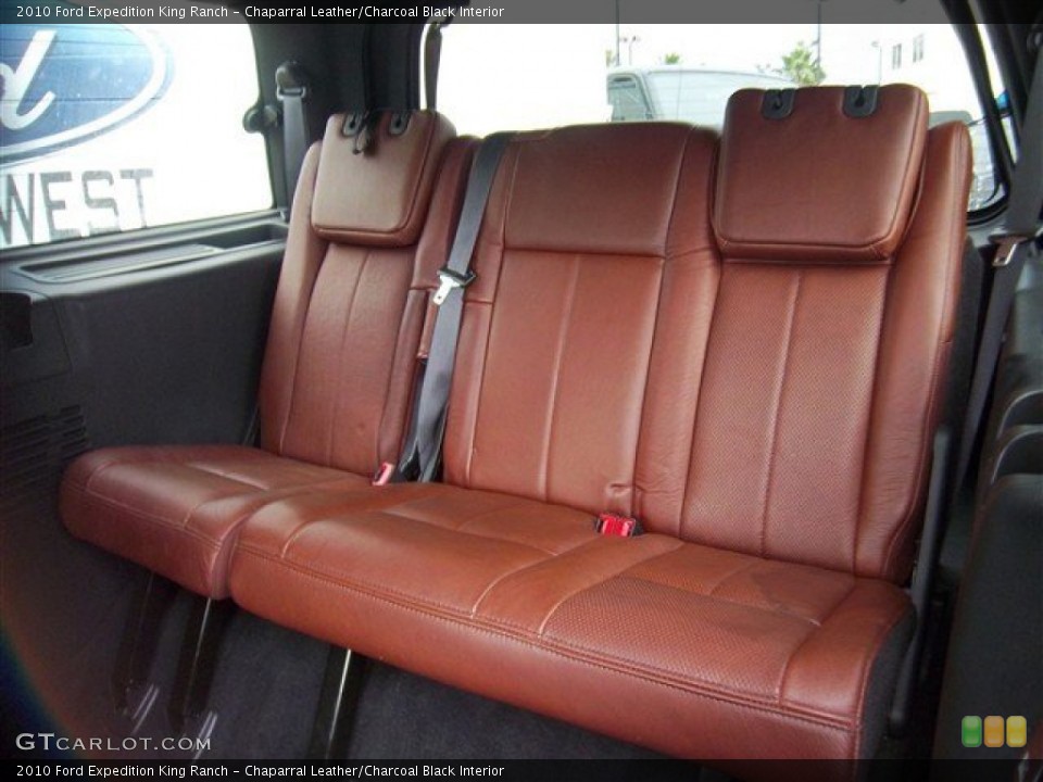 Chaparral Leather/Charcoal Black Interior Rear Seat for the 2010 Ford Expedition King Ranch #81518240