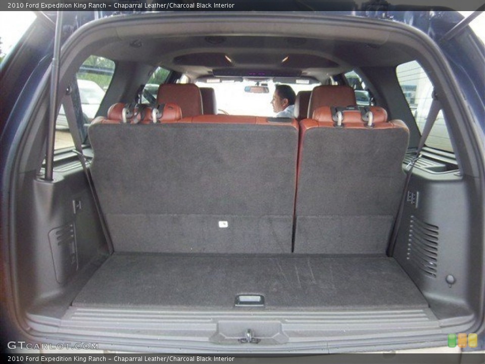 Chaparral Leather/Charcoal Black Interior Trunk for the 2010 Ford Expedition King Ranch #81518252