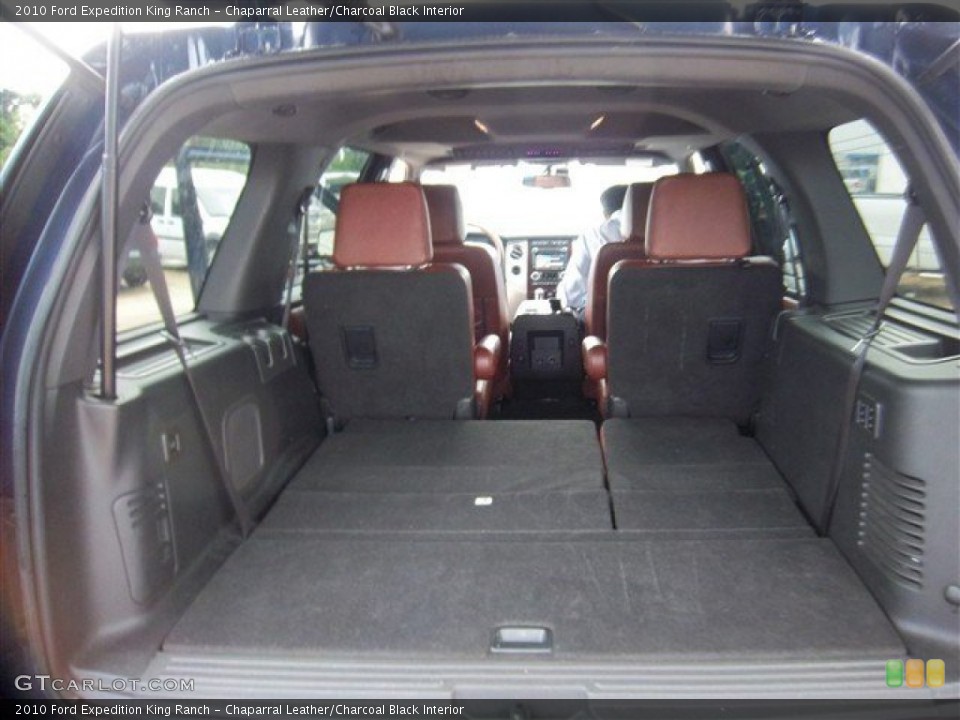 Chaparral Leather/Charcoal Black Interior Trunk for the 2010 Ford Expedition King Ranch #81518277