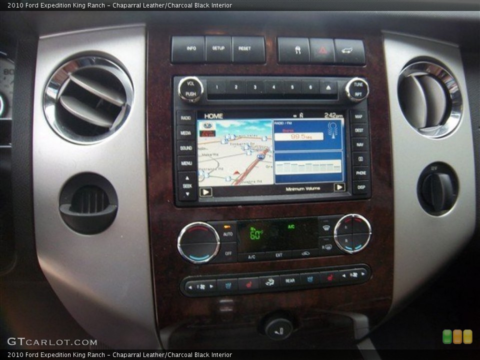 Chaparral Leather/Charcoal Black Interior Controls for the 2010 Ford Expedition King Ranch #81518436