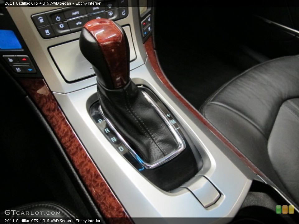 Ebony Interior Transmission for the 2011 Cadillac CTS 4 3.6 AWD Sedan #81519090