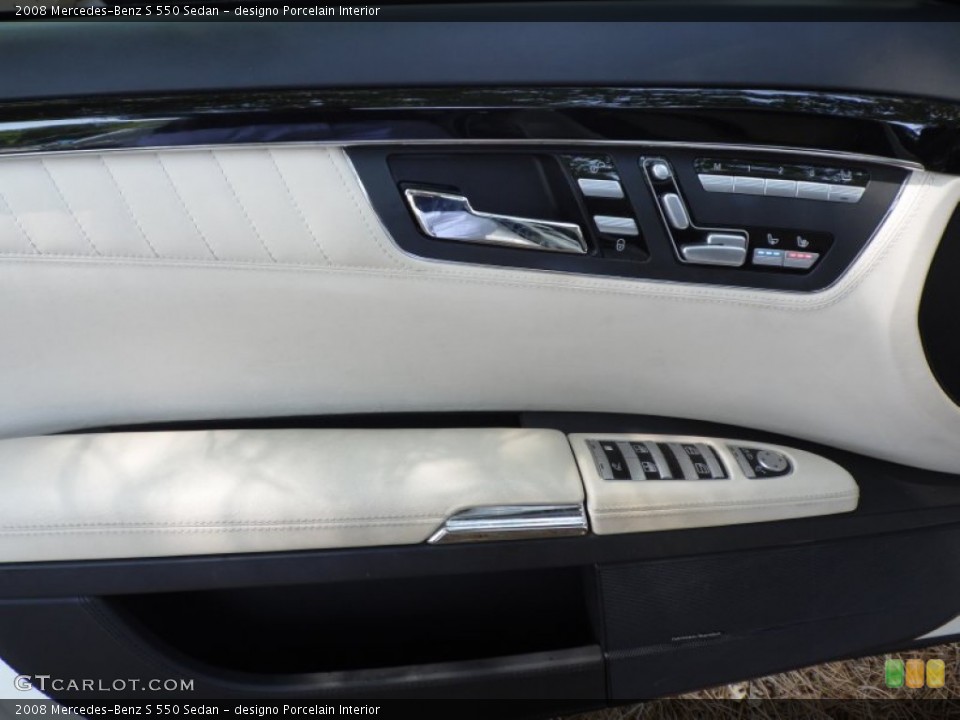 designo Porcelain Interior Door Panel for the 2008 Mercedes-Benz S 550 Sedan #81520994