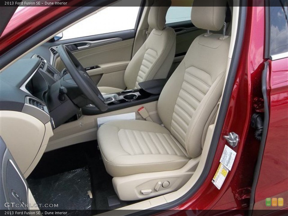 Dune Interior Front Seat for the 2013 Ford Fusion SE #81521198