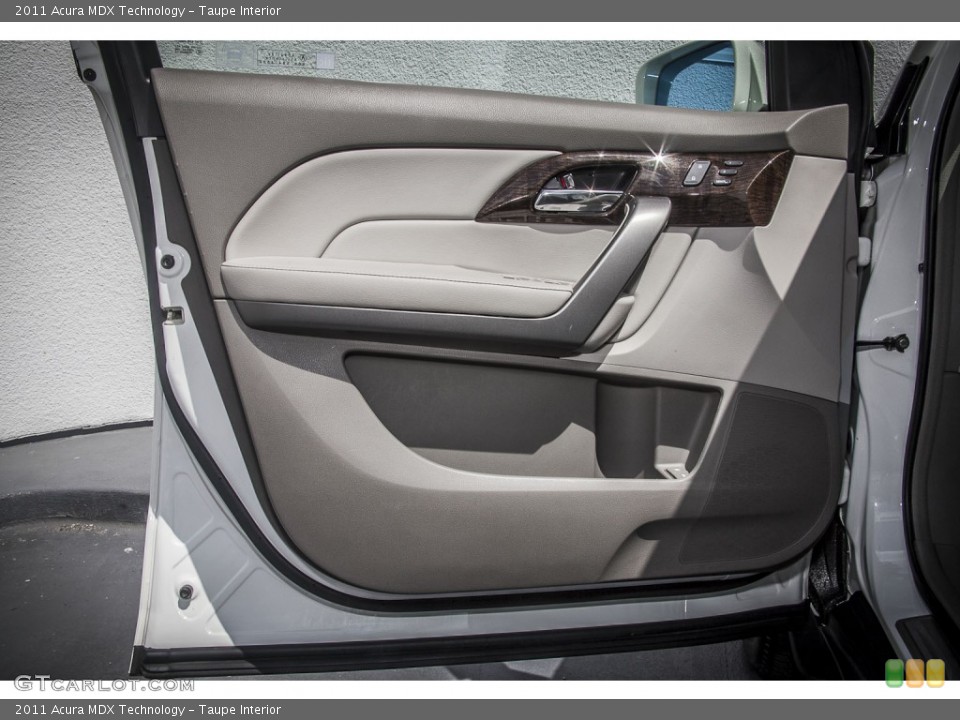 Taupe Interior Door Panel for the 2011 Acura MDX Technology #81522962