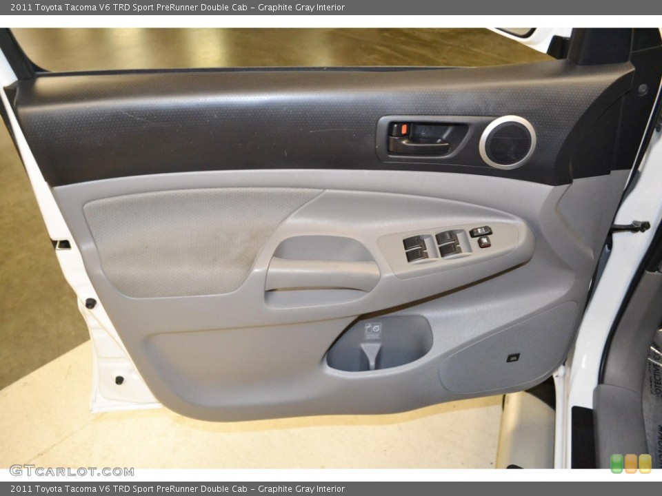 Graphite Gray Interior Door Panel for the 2011 Toyota Tacoma V6 TRD Sport PreRunner Double Cab #81523055
