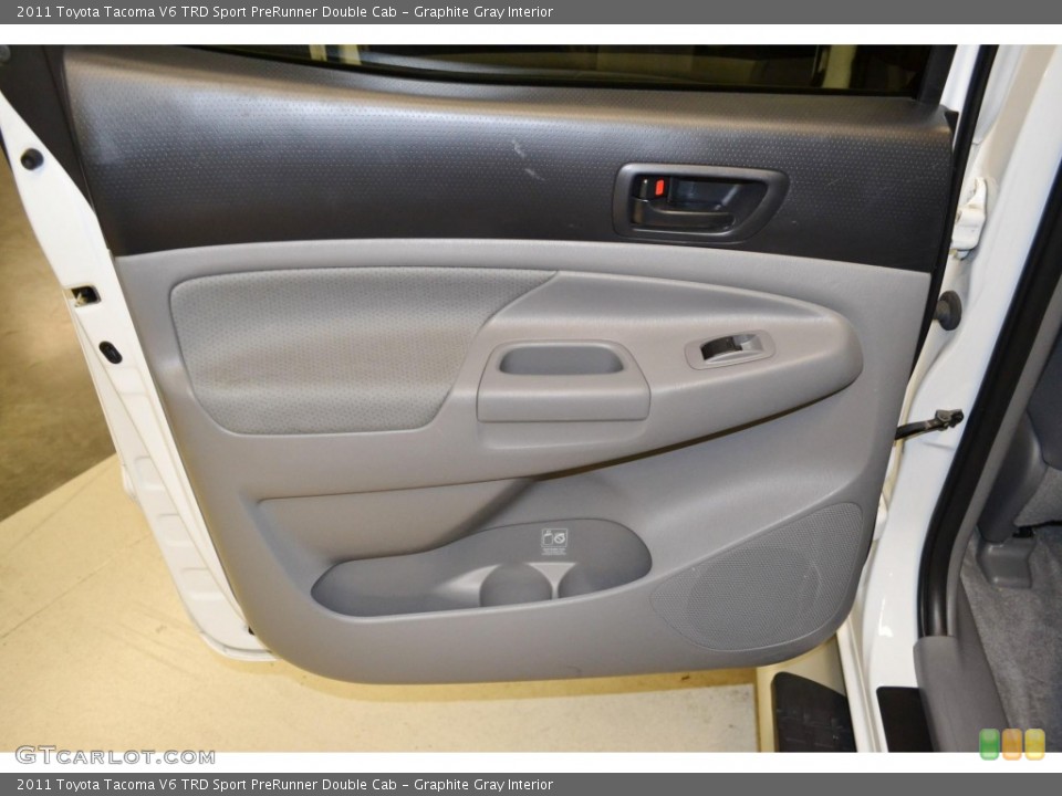 Graphite Gray Interior Door Panel for the 2011 Toyota Tacoma V6 TRD Sport PreRunner Double Cab #81523241